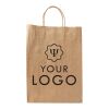Bolsa de papel marrón | sin montaje de publicidad | no disponible | no disponible