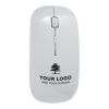 Ratón óptico inalámbrico de ABS. blanco | sin montaje de publicidad | no disponible | no disponible