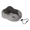 Almohada de viaje de viscoelástica Martina gris | sin montaje de publicidad | no disponible | no disponible