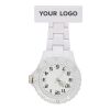 Reloj de enfermera blanco | sin montaje de publicidad | no disponible | no disponible
