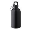 Bidón de acero inox. reciclado Sable negro | sin montaje de publicidad | no disponible | no disponible