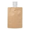 Loción solar protectora en bote de papel Kyle marrón | sin montaje de publicidad | no disponible | no disponible