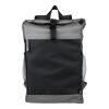 Mochila enrollable de poliéster rPET (600D) Yani gris | sin montaje de publicidad | no disponible | no disponible