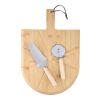 Tabla con set de pizza de bambú Vale marrón | sin montaje de publicidad | no disponible | no disponible