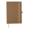 Cuaderno de biorresiduos reciclados y cartón Gertrud marrón | sin montaje de publicidad | no disponible | no disponible