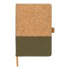Cuaderno de corcho y algodón Trevor verde | sin montaje de publicidad | no disponible | no disponible