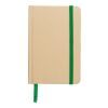 Cuaderno de papel reciclado (A6) John verde lima | sin montaje de publicidad | no disponible | no disponible
