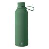 Botella termo de acero inox. reciclado (500 ml) Sena verde | sin montaje de publicidad | no disponible | no disponible