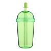 Vaso de rPet Glow 500 ml verde claro | sin montaje de publicidad | no disponible | no disponible