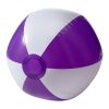 Pelota de playa bicolor violeta | sin montaje de publicidad | no disponible | no disponible