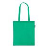 Bolsa con asas de tela no tejida reciclada (80 g/m2) Vian verde | sin montaje de publicidad | no disponible | no disponible
