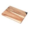 Tabla de cortar Heinz | Acacia reciclada | Con afilador de cuchillos marrón