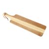 Tabla de cortar Walter | Acacia reciclada | Con asa marrón