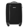 Trolley con 4 ruedas giratorias negro