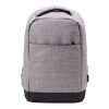 Mochila antirrobo de poliéster gris claro