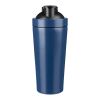 Vaso agitador de acero inox. reciclado (750 ml) Orla azul cobalto