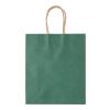 Bolsa de regalo de papel verde | sin montaje de publicidad | no disponible | no disponible