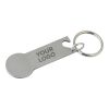 Llavero multifunción de acero inox. plata