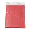 Poncho transparente plegable rojo | sin montaje de publicidad | no disponible | no disponible