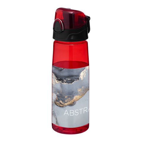 Botella deportiva Capri Estándar | rojo | sin montaje de publicidad | no disponible | no disponible