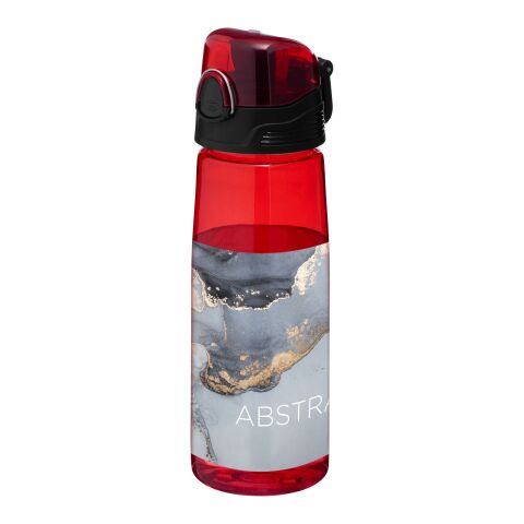 Botella deportiva Capri Estándar | Rojo | sin montaje de publicidad | no disponible | no disponible