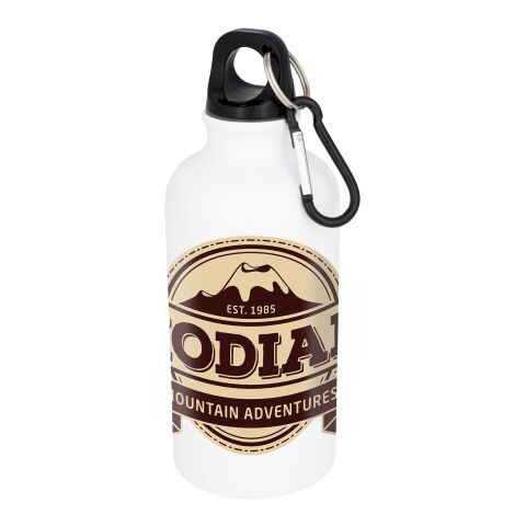 Botella de sublimación Oregon Estándar | blanco | sin montaje de publicidad | no disponible | no disponible