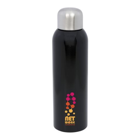 Botella deportiva de 820 ml &quot;Guzzle&quot; Estándar | Negro intenso | sin montaje de publicidad | no disponible | no disponible