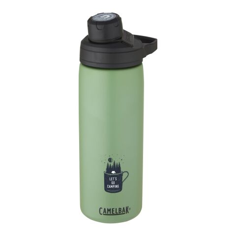 Botella de cobre con aislamiento al vacío de 600 ml &quot;Chute Mag&quot; Estándar | Verde musgo | sin montaje de publicidad | no disponible | no disponible