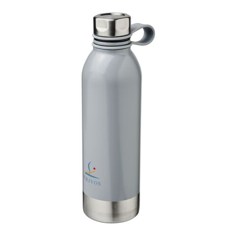 Botella deportiva de acero inoxidable de 740 ml &quot;Perth&quot; Estándar | Gris | sin montaje de publicidad | no disponible | no disponible