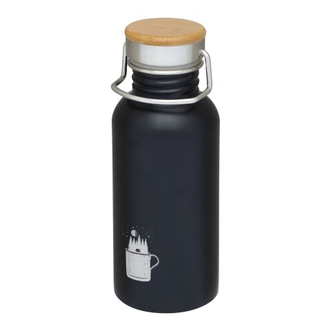 Bidón deportivo de 550 ml &quot;Thor&quot; Estándar | Negro intenso | sin montaje de publicidad | no disponible | no disponible