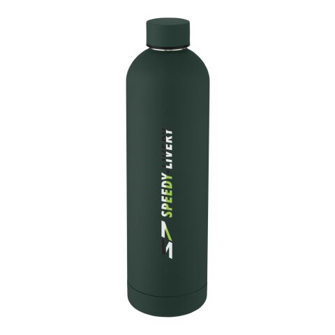 Botella con aislamiento al vacío de cobre de 1 L &quot;Spring&quot; Estándar | Green flash | sin montaje de publicidad | no disponible | no disponible