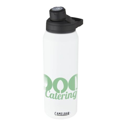 CamelBak® bidón deportivo de acero inoxidable con aislamiento de 1 l &quot;Chute® Mag&quot; Estándar | Blanco | sin montaje de publicidad | no disponible | no disponible