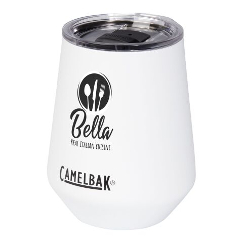 Vaso de vino con aislamiento de 350 ml &quot;CamelBak® Horizon&quot; Estándar | Blanco | sin montaje de publicidad | no disponible | no disponible