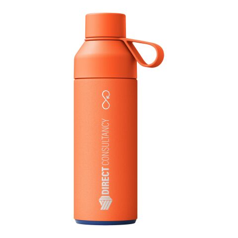 Botella de agua con aislamiento al vacío de 500 ml &quot;Ocean Bottle&quot; Estándar | Sun Orange | sin montaje de publicidad | no disponible | no disponible