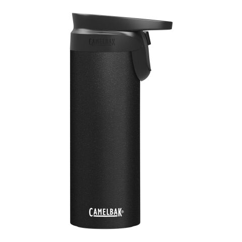 Vaso con aislamiento al vacío de 500 ml &quot;CamelBak® Forge Flow&quot; Estándar | Negro intenso | sin montaje de publicidad | no disponible | no disponible