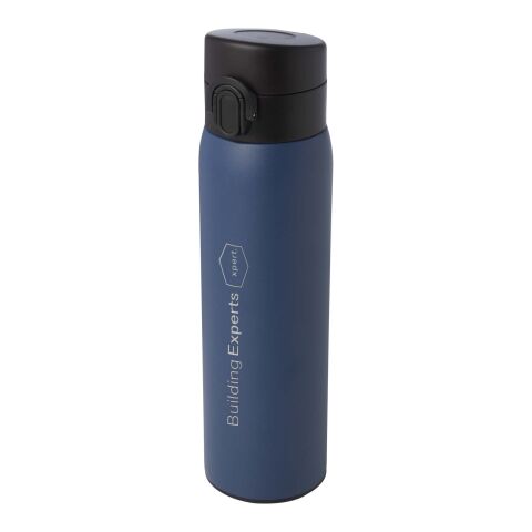 Termo con aislamiento de acero inoxidable reciclado de 450 ml con certificación RCS &quot;Sika&quot; Estándar | Ocean Blue2 | sin montaje de publicidad | no disponible | no disponible
