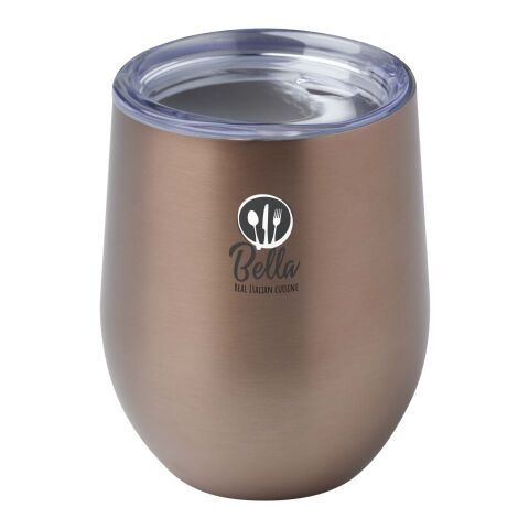Taza con aislamiento de cobre de 350 ml de acero inóxidable reciclado con certificado RCS "Corzo"