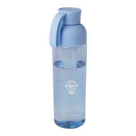 Botella de agua de RPET de 600 ml &quot;Illuminate&quot; Estándar | Azul claro | sin montaje de publicidad | no disponible | no disponible