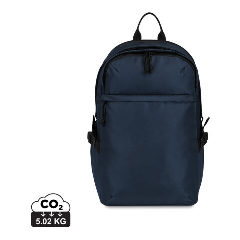 Mochila para portátil 15'' Renew AWARE™ rPET azul marino | sin montaje de publicidad | no disponible | no disponible | no disponible