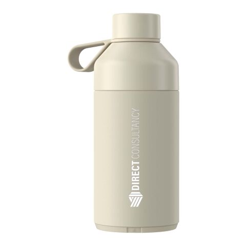 Botella de agua con aislamiento al vacío de 750 ml &quot;Ocean Bottle&quot; Estándar | Sandstone | sin montaje de publicidad | no disponible | no disponible