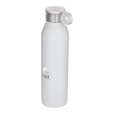 Botella de 650 ml de acero inoxidable con certificado RCS &quot;Grom&quot; Estándar | blanco | sin montaje de publicidad | no disponible | no disponible