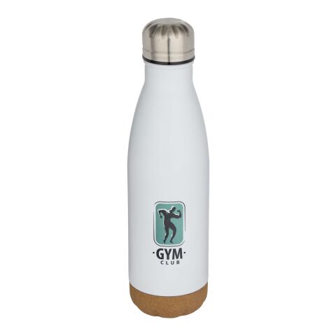 Botella de 500 ml de acero inoxidable con aislamiento y doble pared con detalles de corcho &quot;Cove&quot;