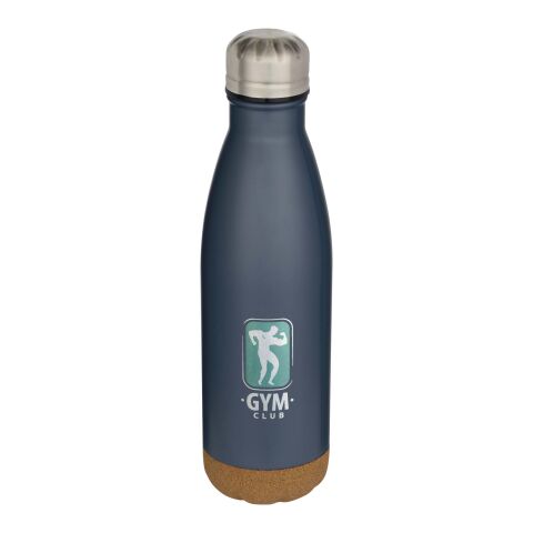 Botella de 500 ml de acero inoxidable con aislamiento y doble pared con detalles de corcho "Cove"
