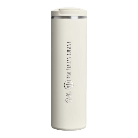 Vaso de viaje de 470&nbsp;ml "Stanley Transit Fliptop" Estándar | Crema | sin montaje de publicidad | no disponible | no disponible