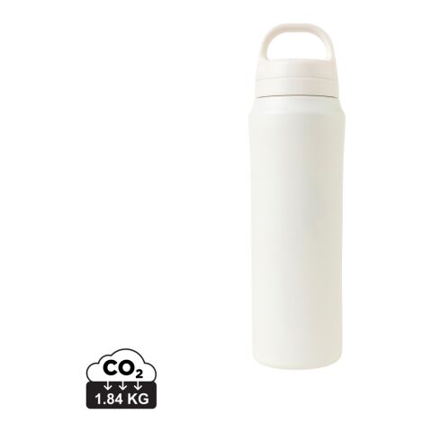 Botella de agua reciclada RCS de Aviana™ Rowan de 470 ml blanco | sin montaje de publicidad | no disponible | no disponible