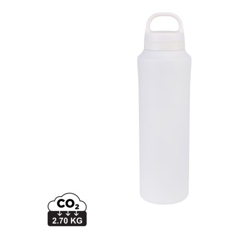 Botella de agua reciclada RCS de Aviana™ Rowan de 740 ml blanco | sin montaje de publicidad | no disponible | no disponible
