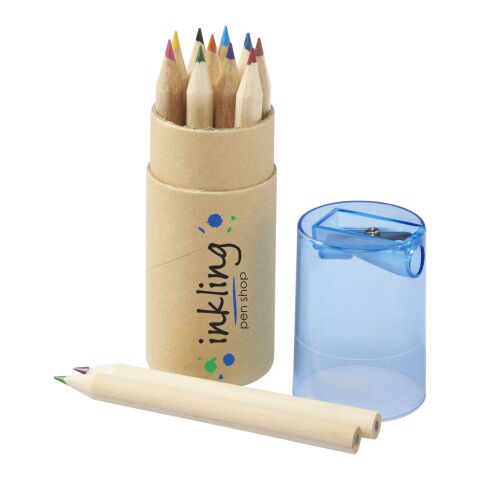 Set de 12 lápices Estándar | azul | sin montaje de publicidad | no disponible | no disponible