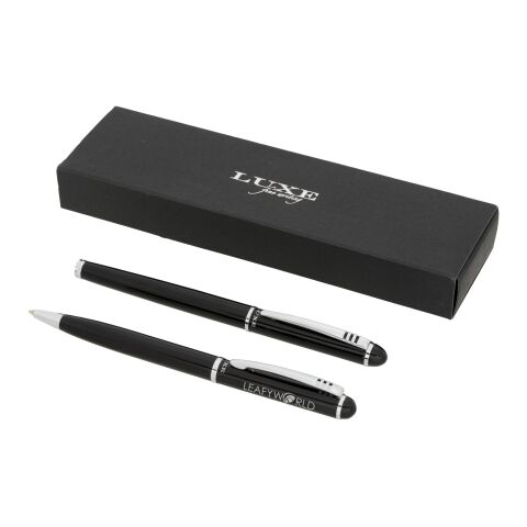 Set de regalo de bolígrafos Estándar | bronce negro | sin montaje de publicidad | no disponible | no disponible