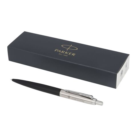 Bolígrafo con acabado mate y remates cromados &quot;Jotter XL&quot; Estándar | Negro intenso | sin montaje de publicidad | no disponible | no disponible