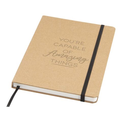 Libreta de papel de piedra A5 con páginas rayadas &quot;Holm&quot; Estándar | Beige | sin montaje de publicidad | no disponible | no disponible